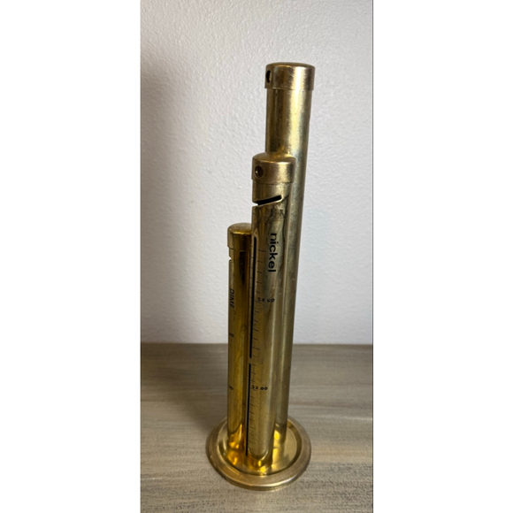 MCM vintage brass coin bank sorter/still bank - Picture 2 of 8